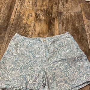 Paisley Print Women's Shorts